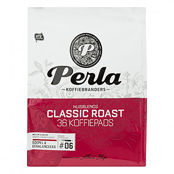 Perla Kaffekuddar klassisk rostad 36-pack 250g