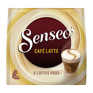 Senseo Café com leite 8 pastilhas de café 92g