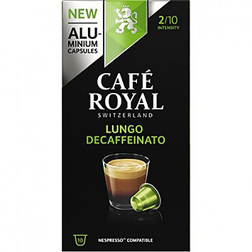 Café Royal Lungo decaffeinato 10 capsules 53g