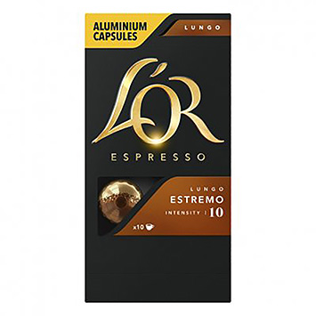 L'OR Espresso lungo estremo 10 cápsulas de café 52g