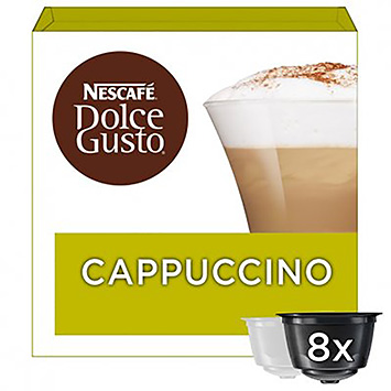 Nescafé Cappuccino Dolce Gusto 16 café capsules 186g