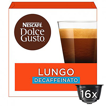 Nescafé Dolce gusto lungo decaffeinato 16 gélules 112g