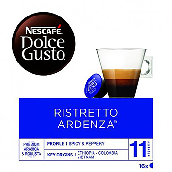 Nescafé Dolce gusto ristretto ardenza 16 kaffekapslar 112g