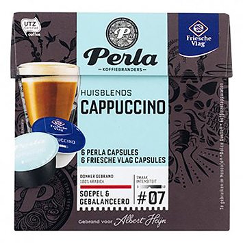 Perla Capuchino dolce gusto compatibles 12 café en cápsulas 120g