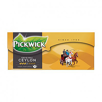 Pickwick Original Ceilão 20 saquetas 80g