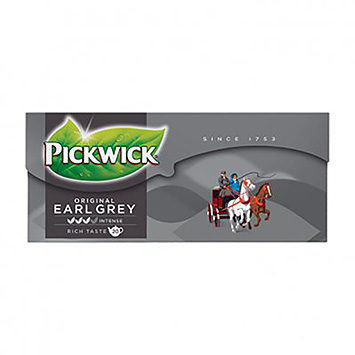 Pickwick Originais Earl grey 20 saquetas 80g