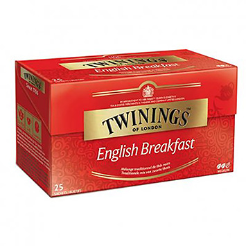Twinings Thé noir Original English Breakfast 25 sachets 40g