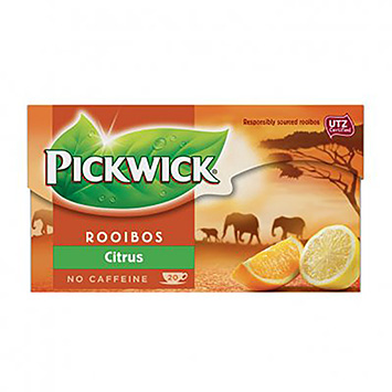 Pickwick Infusão rooibos citrinos 20 saquetas 30g