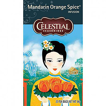 Celestial Seasonings Mandarin orange spice 20 tea bags 54g