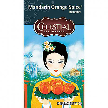 Celestial Seasonings Mandarin orange spice 20 tea bags 54g Holland Supermarket