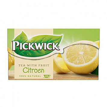 Pickwick Chá com frutas limão 20 saquetas 30g