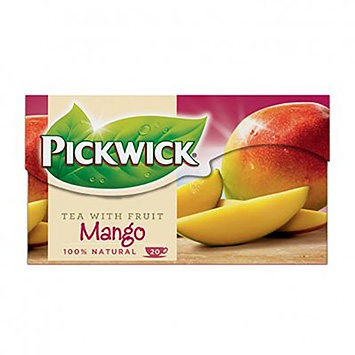 Pickwick Thé aux fruits mangue 20 sachets 30g