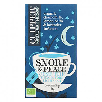 Clipper Snore and peace just the thing before lights out 20 bags 35g