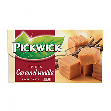 Pickwick Thé aux épices caramel vanille 20 sachets 30g