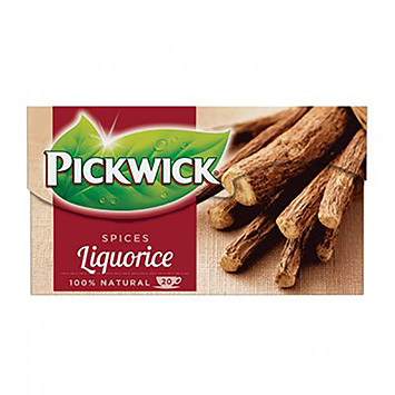 Pickwick Chá com especiarias alcaçuz 20 saquetas 40g