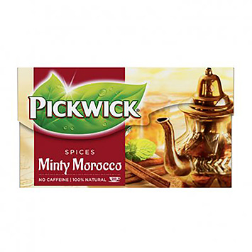 Pickwick Chá com especiarias menta Marrocos 20 saquetas 40g