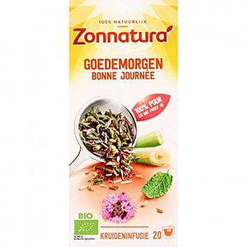 Zonnatura Goedemorgen 20 zakjes 32g