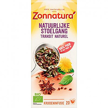 Zonnatura Infusão fezes naturais 20 saquetas 36g