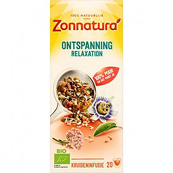 Zonnatura Relajación té 20 uds. 40g