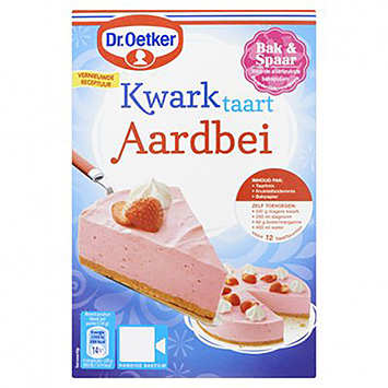 Dr. Oetker Preparato per cheesecake alla fragola 420g