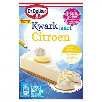 Dr. Oetker Gâteau au fromage au citron 420g