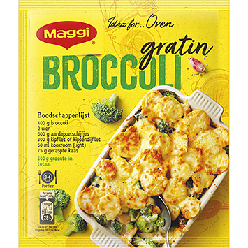 Maggi Brócolis gratinado de forno 43g