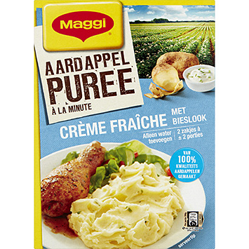 Maggi Mashed potatoes à la minute crème frache 186g