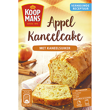 Koopmans Préparation gâteau pomme-cannelle 400g