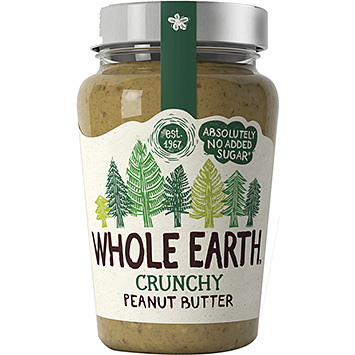 Whole Earth Crunchy peanut butter 340g