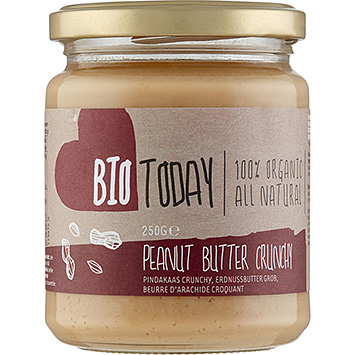 BioToday Peanutbutter crunchy 250g