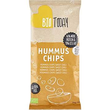 BioToday Croustilles de houmous piment doux 75g