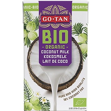 Go-Tan Organic coconut milk 250ml