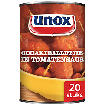Unox Boulettes de viande à la sauce tomate 420g
