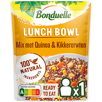 Bonduelle Mix de tigela de almoço com quinoa e grão de bico 250g