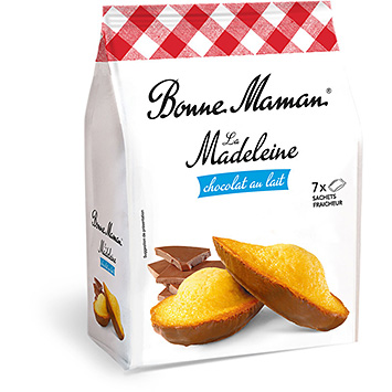 Bonne Maman Madeleine mælkechokolade 210g