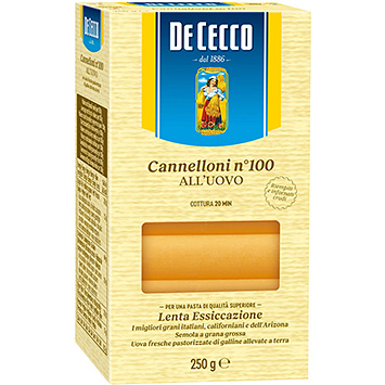 De Cecco Cannelloni med ägg 250g