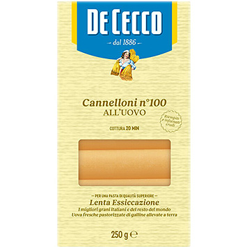 De Cecco Cannelloni con le uova 250g