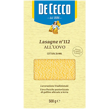 De Cecco Lasagne con le uova 500g