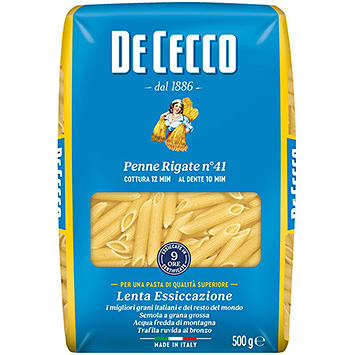 De Cecco Penne rigate n° 41 500g