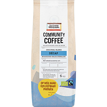 Fairtrade Original Café moulu décaféiné communautaire 250g