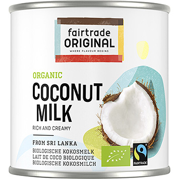 Fairtrade Original Coconut milk organic 270ml