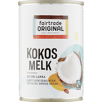 Fairtrade Original Leche de coco 400ml