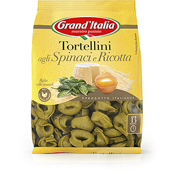 Grand'Italia Tortellini con espinacas y ricota 220g