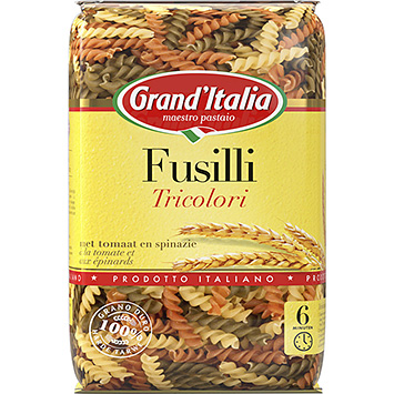 Grand'Italia Fusilli tricolor 500g
