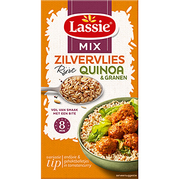 Lassie Brunt ris quinoa & korn 275g