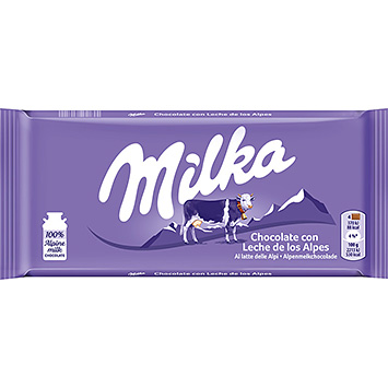 Milka Barra de leite alpino 100g
