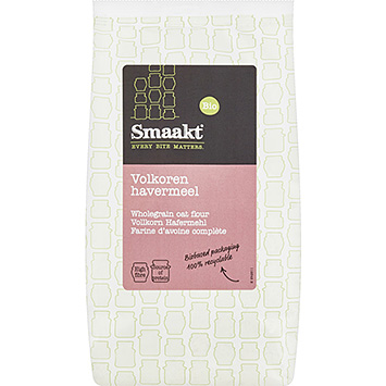 Smaakt Whole wheat oatmeal 400g