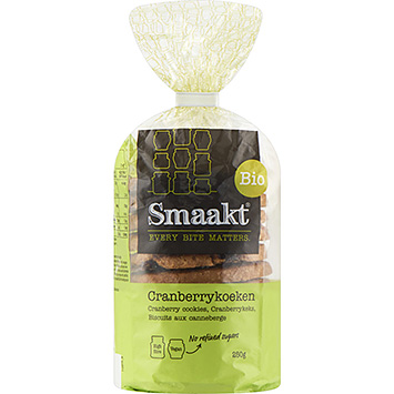 Smaakt Cranberrykoeken 250g