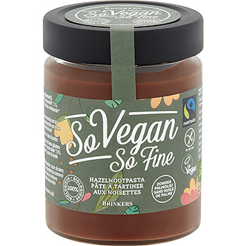 So Vegan So Fine Crema de avellanas ecológica 270g