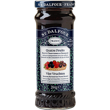 St. Dalfour Fire frugtermarmelade 284g